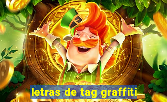 letras de tag graffiti